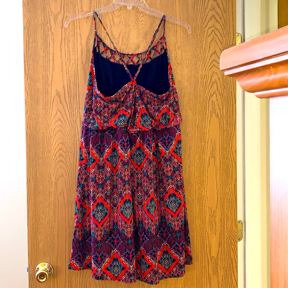 TRIBAL PRINT SLEEVELESS SUNDRESS - Picture 9 of 13